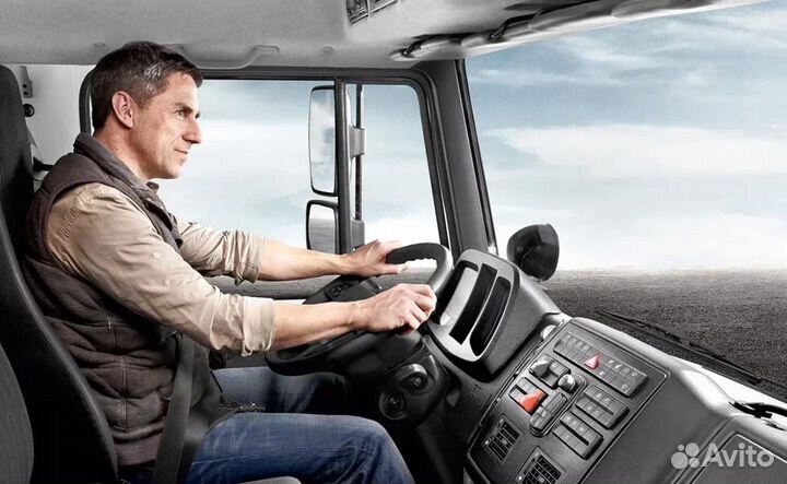 Водитель-экспедитор категории Е. Вахта. Работа