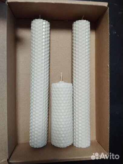 Свечи из вощины