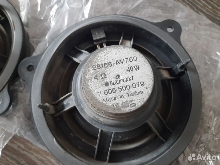 Штатные колонки nissan almera n16