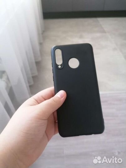 Чёрный чехол на honor 20 lite