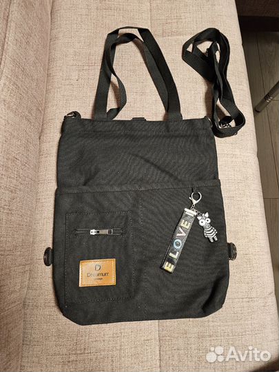 Сумка шоппер на молнии рюкзак школьный