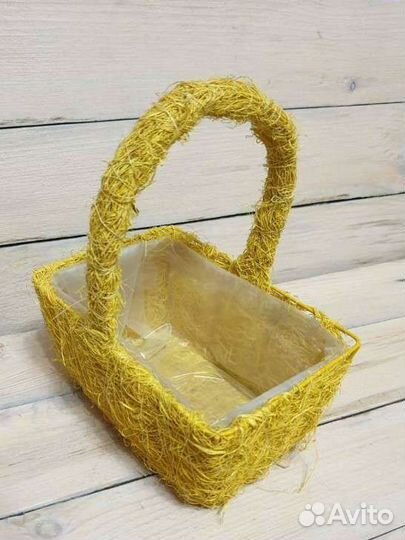 Корзинка декоративная кашпо для цветов