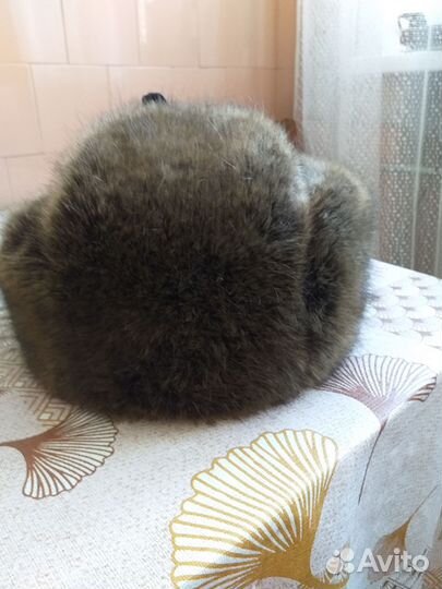 Мужская шапка из бобра