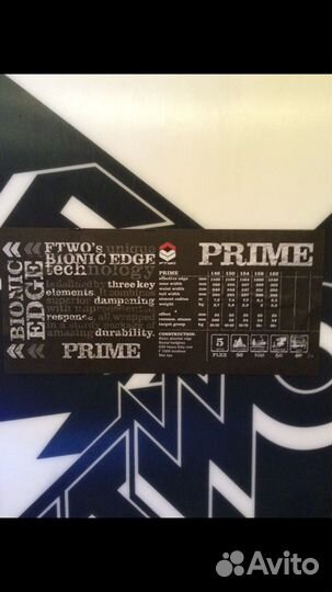 Сноуборд Ftwo Prime