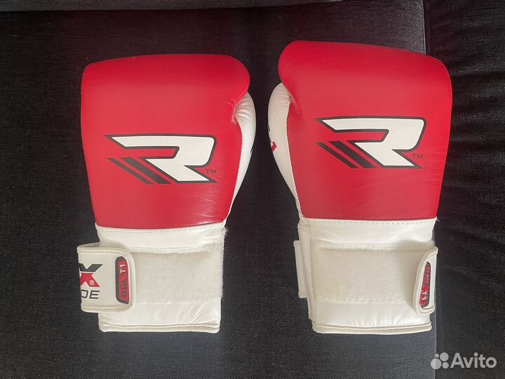 Боксерские перчатки 12 oz кожа