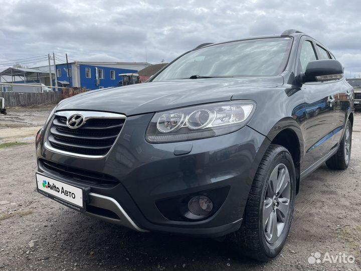 Hyundai Santa Fe 2.4 AT, 2012, 209 000 км