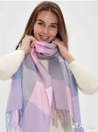 Шарф женский клетка