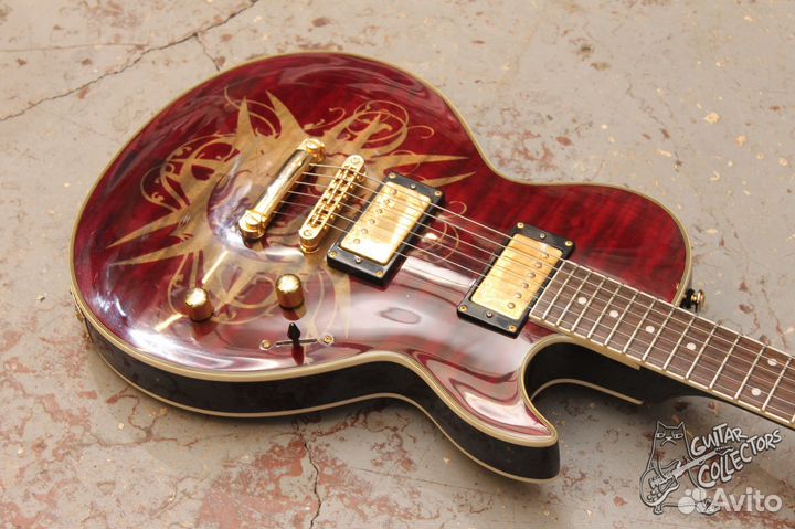 Spear Les Paul Custom Human Queen Red