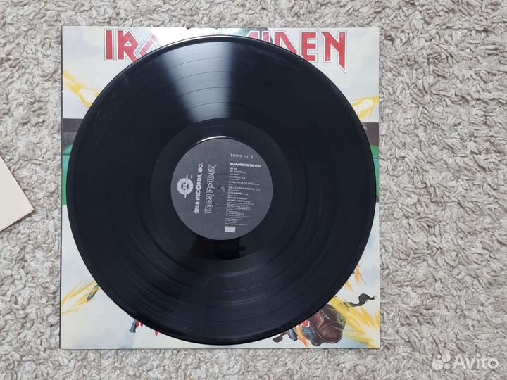 Пластинка iron maiden ‘no prayer for the dying’