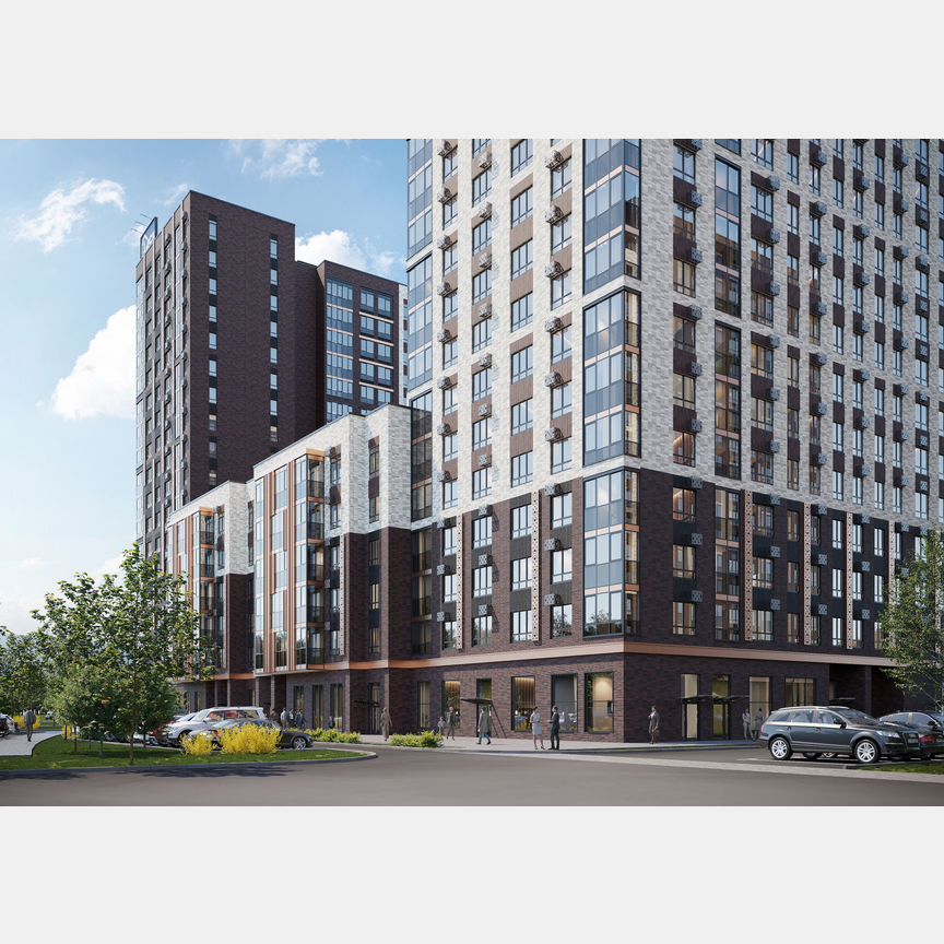 Квартира-студия, 26,6 м², 9/18 эт.