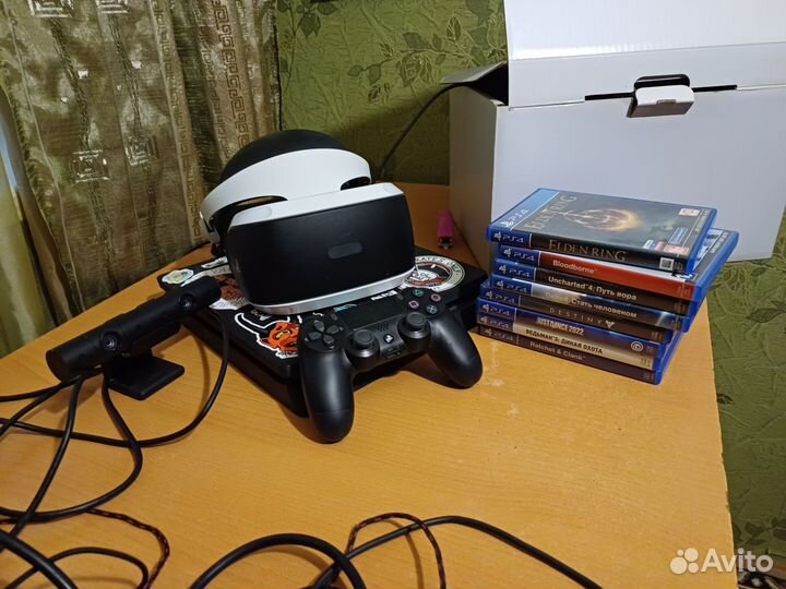 Игровая приставка ps4 slim 1tb