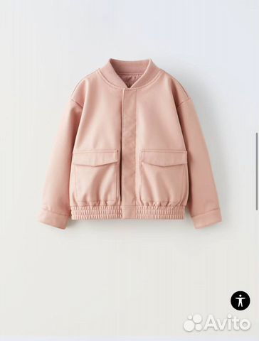 Куртка кожаная Zara для девочки