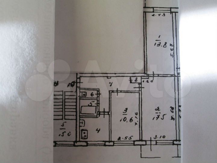 1-к. квартира, 35 м², 1/5 эт.