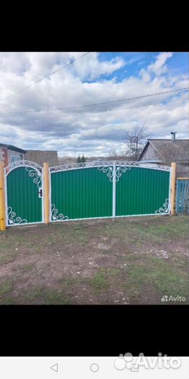 Кованые ворота и калитки