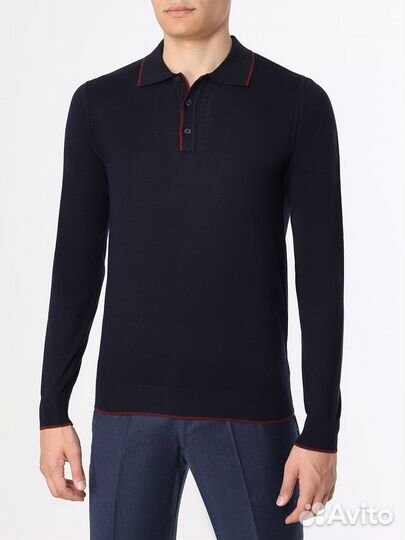 Поло из тенселя и шерсти Cudgi