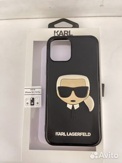 Чехол на iPhone 12 pro Karl Lagerfeld