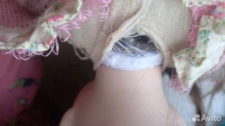 Кукла фарфоровая большая