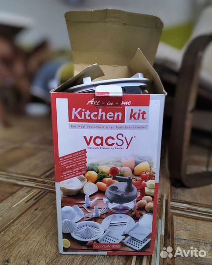 Комбайн. Терка ручная+ соковыжималка vacsy Zepter