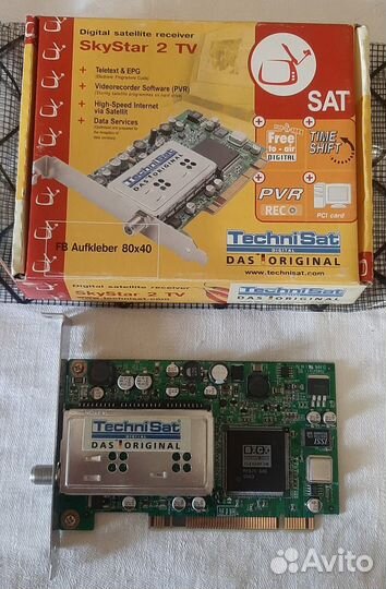 Спутниковый приемник DVB карта Sky Star 2