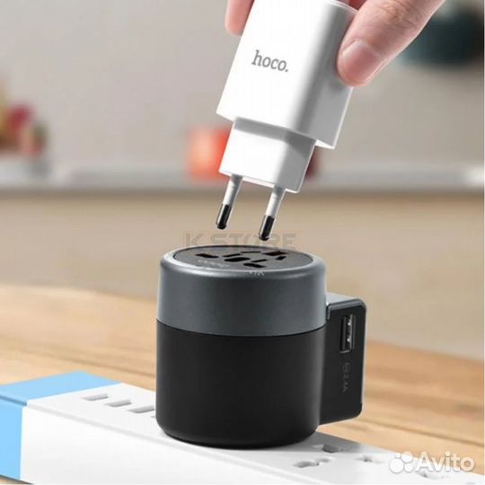 Сетевое зарядное устройство hoco AC4 dual port