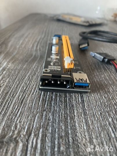 Райзер chipal ver006s PCI-E Molex