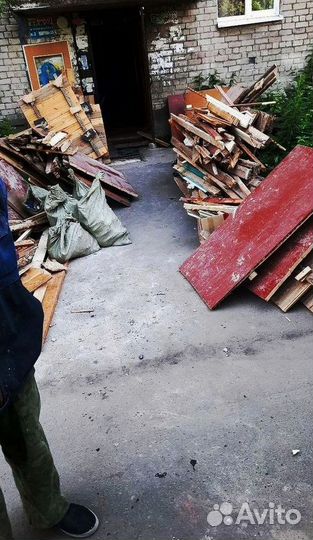 Вывоз строительного мусора. 3 тонны 16 кубов