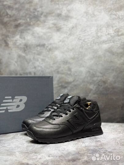 Кроссовки new balance 574 зимние