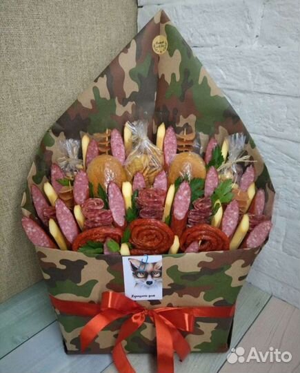 Мужские букеты съедобные