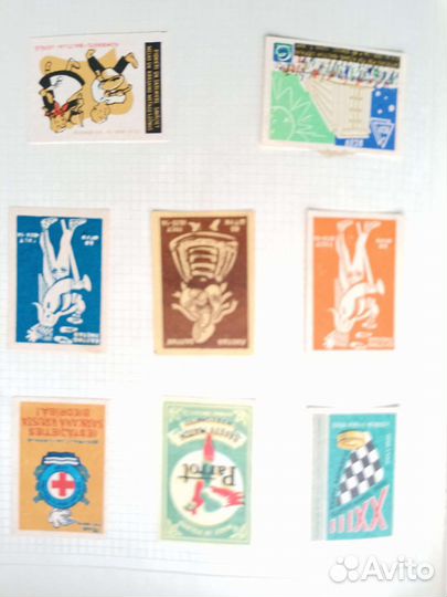 Альбом со спичечными этикетками