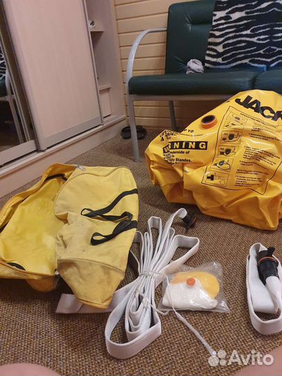 Надувной домкрат 4 тонны