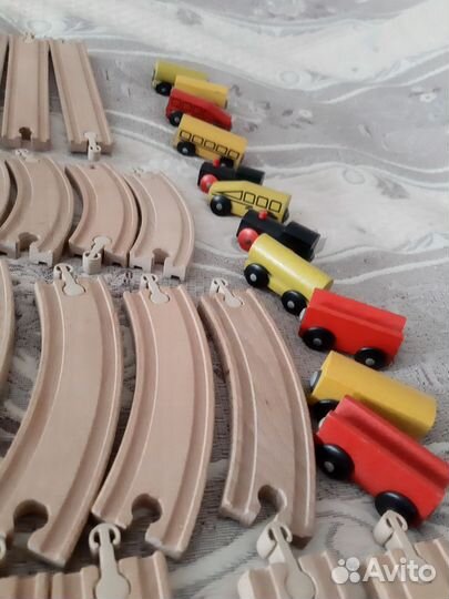 Деревянная железная дорога IKEA