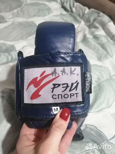 Шлем кожаный для единоборств