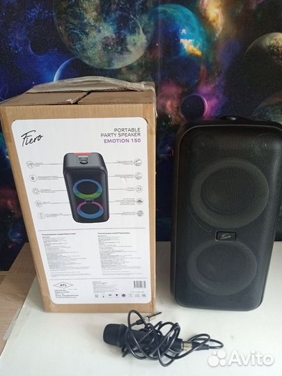 Портативная аудиосистема Fiero Emotion 150 FR900