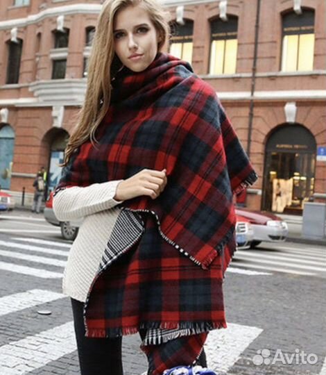 Шарф плед Zara новый