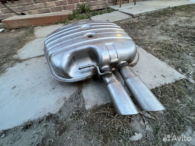 Bmw 5 e60/e61 глушитель новый оригинал