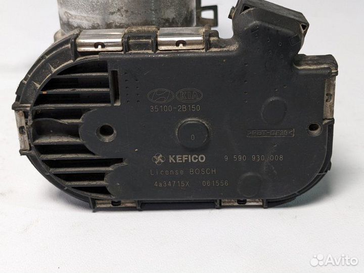 Дроссельная заслонка Kia Rio седан 2014