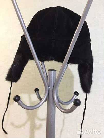 Норковая шапка мужская