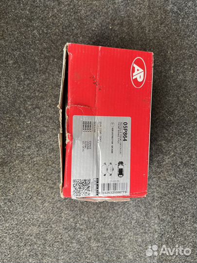 Тормозные колодки на renault