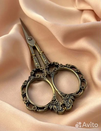 Ретро ножницы ажурные под винтаж