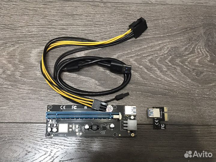 Райзер PCI-Ex1M - PCI-Ex16F (TXB901-B)