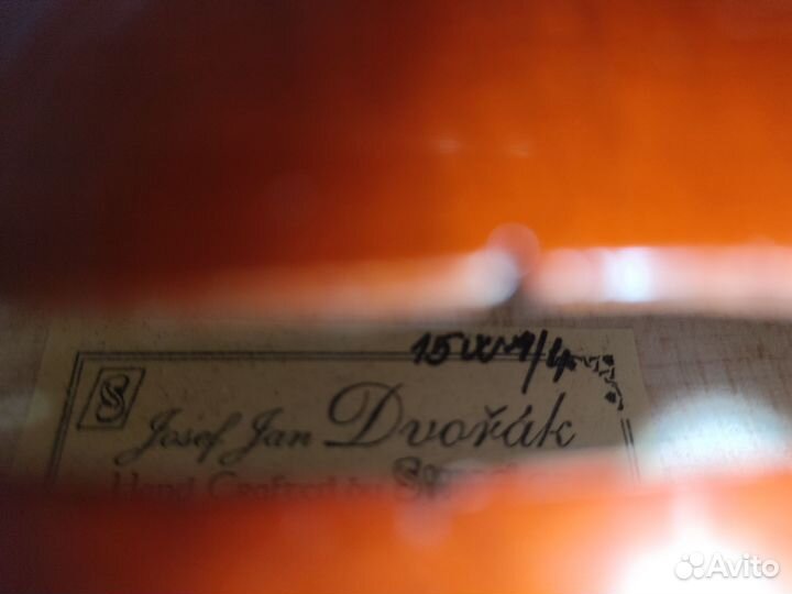 Скрипка 1/4 Josef Jan Dvorak 15W, Чехия