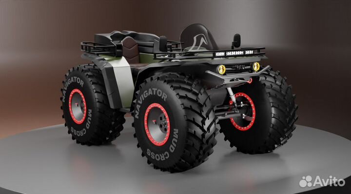 Квадроцикл болотоход Уран Охотник