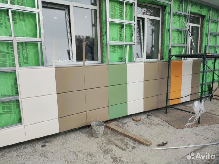 Кассеты для фасада