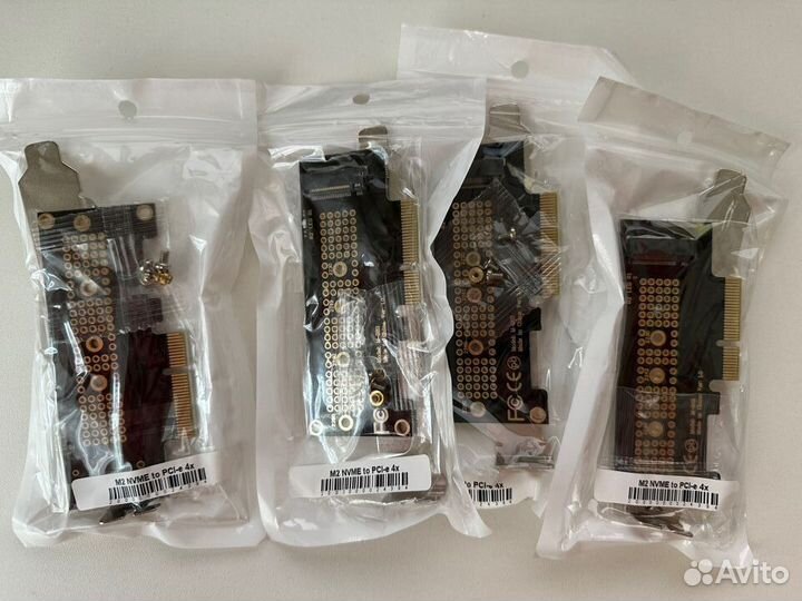 Адаптер для накопителя M.2 NVMe to PCI-e 4x