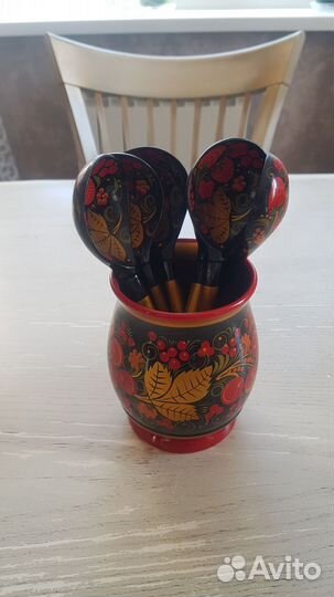 Посуда хохлома СССР