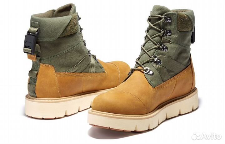 Timberland Raywood EK+ 6 Inch Waterproof Boots 'Wheat Olive Green' (43)