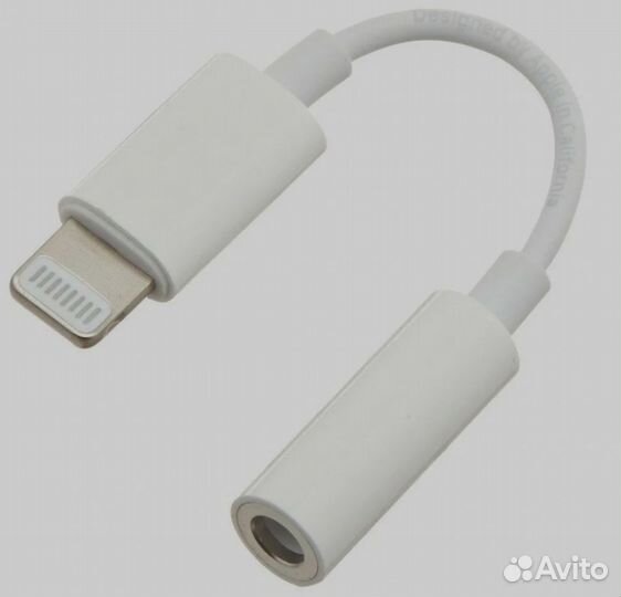 Переходник для наушников iPhone Lyting Aux 3.5