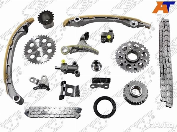 Комплект замены цепи грм toyota land cruiser prado