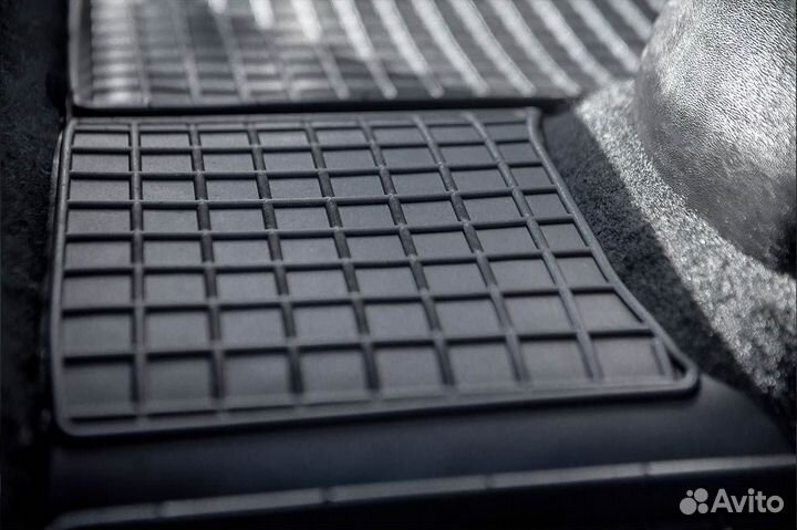 Коврики в салон резиновые Nissan Micra (2003-2010)