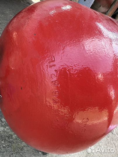 Газовый баллон метан 80 л